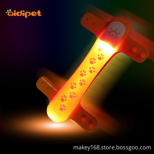 Silicone Led Dog Collar Light Cover Band
